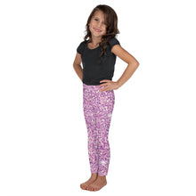 Load image into Gallery viewer, Glitter Lilac Kid&#39;s Leggings
