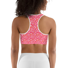 Load image into Gallery viewer, Pink Cheetah Women&#39;s Sports Bra
