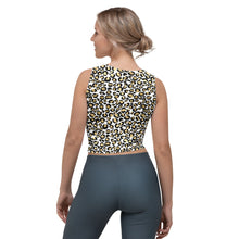 Load image into Gallery viewer, Gold Leopard Women&#39;s Crop Top
