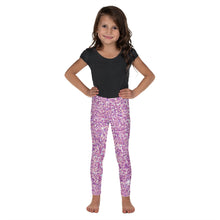 Load image into Gallery viewer, Glitter Lilac Kid&#39;s Leggings
