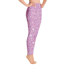 Load image into Gallery viewer, Glitter Lilac Women&#39;s Leggings

