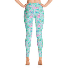 Load image into Gallery viewer, Teal Shells Women&#39;s Leggings
