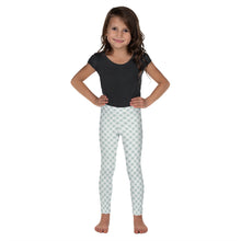 Load image into Gallery viewer, Gingham Green Kid&#39;s Leggings
